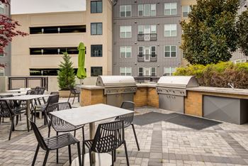 Outdoor grilling stations
